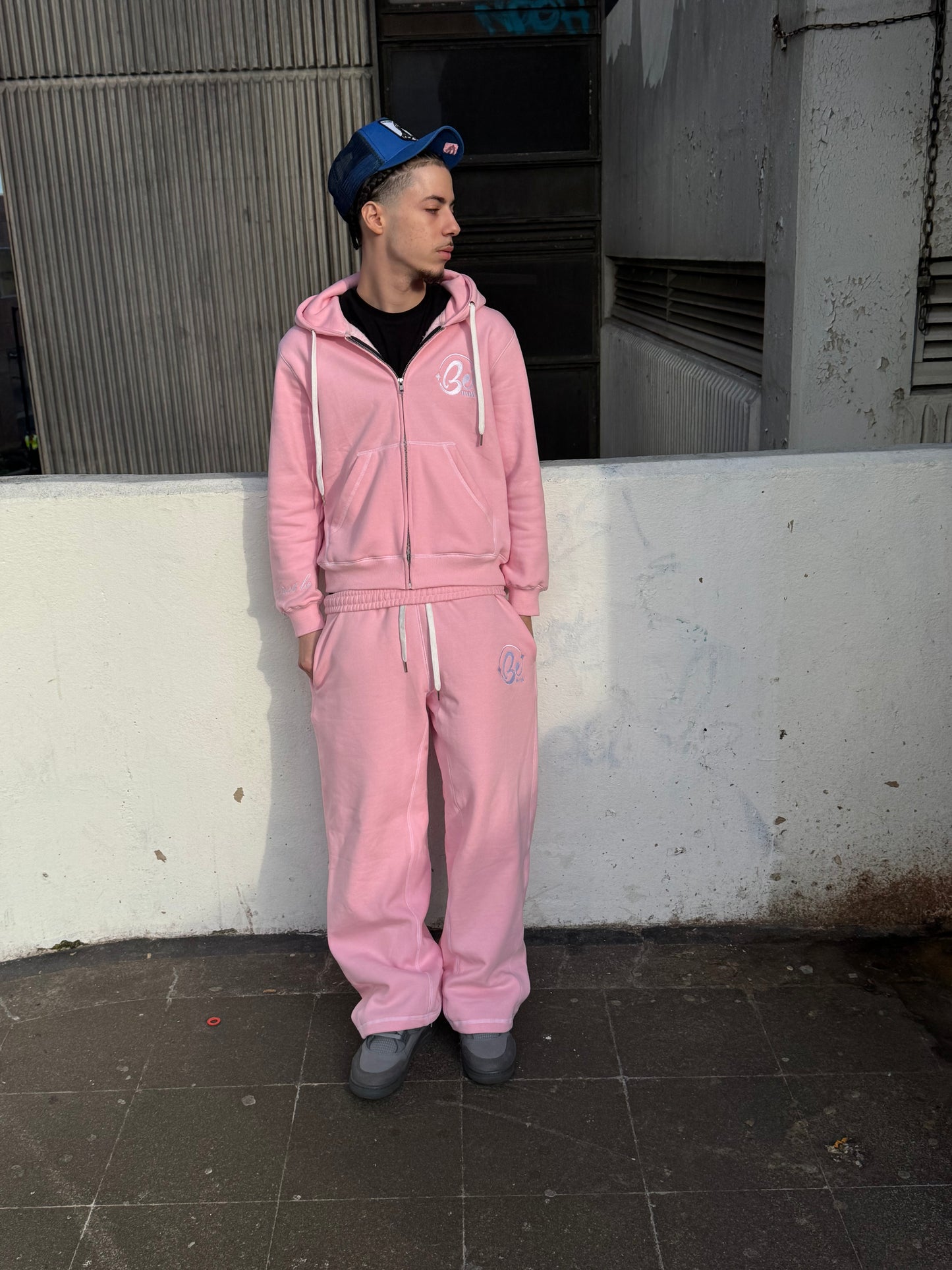 BeMade pink hoodie