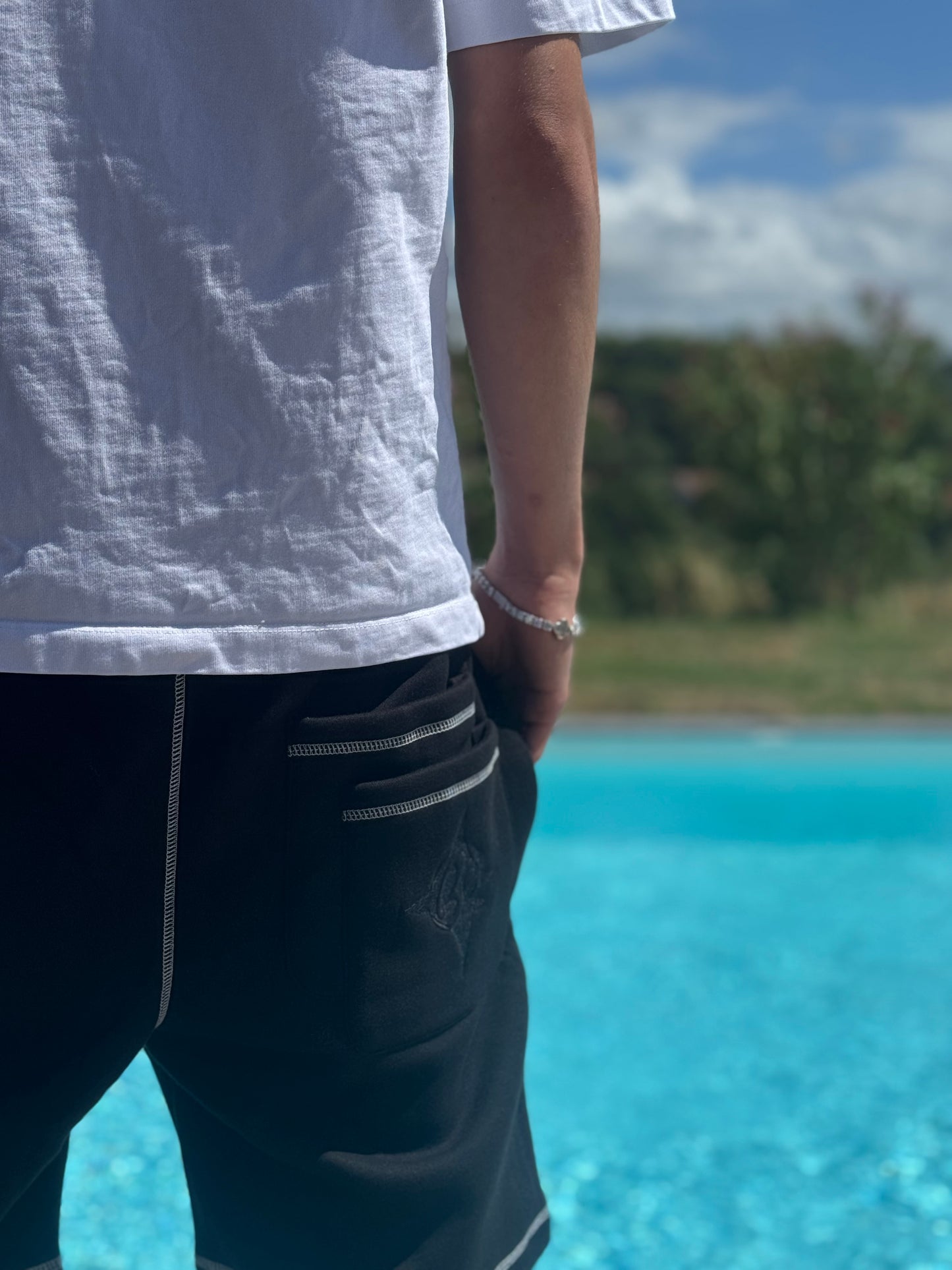 Black shorts