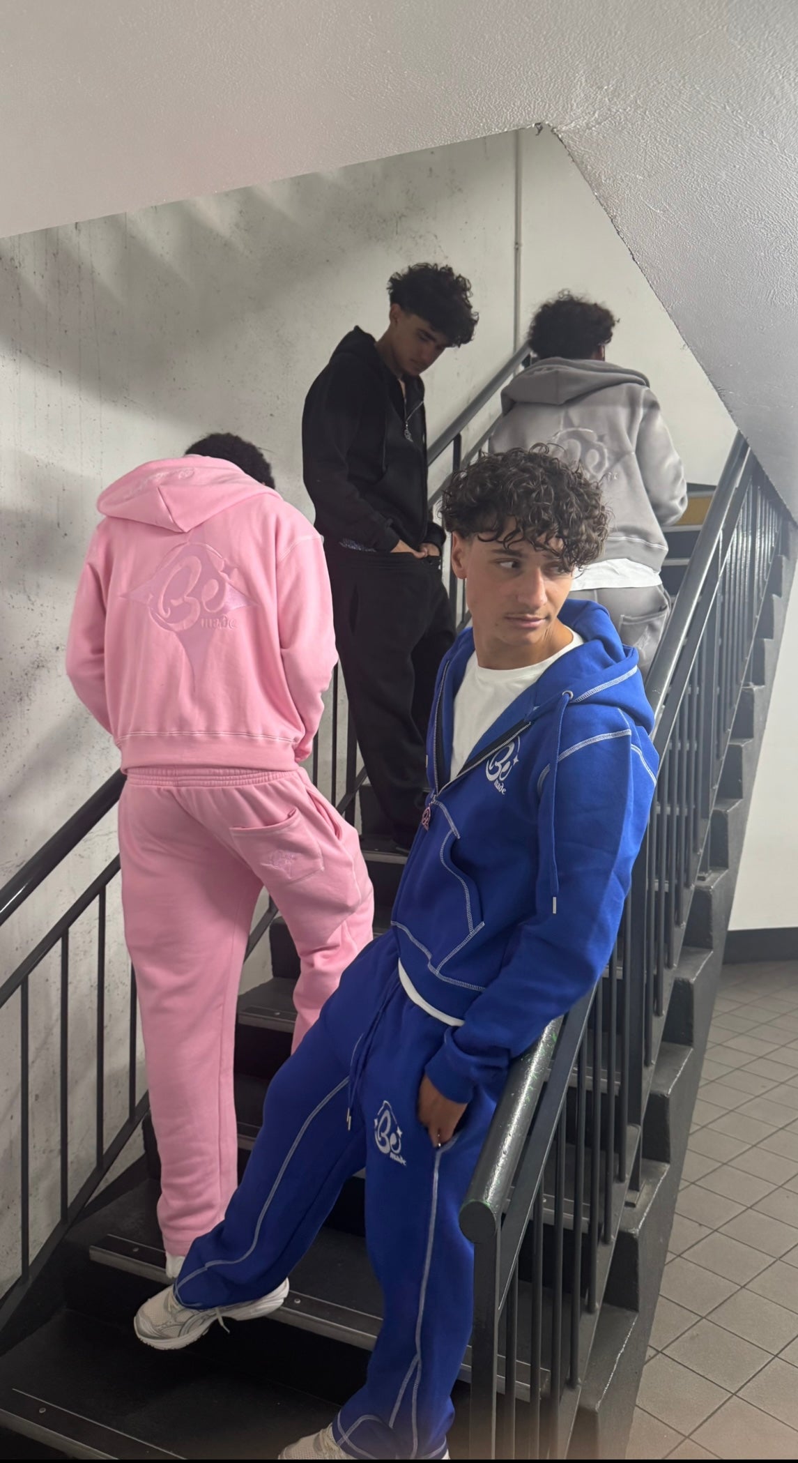 BeMade pink hoodie