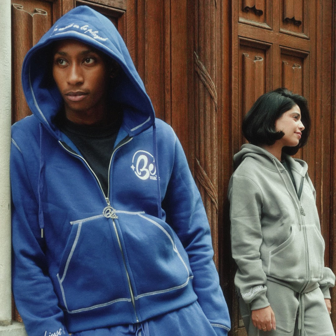 BeMade blue Hoodie