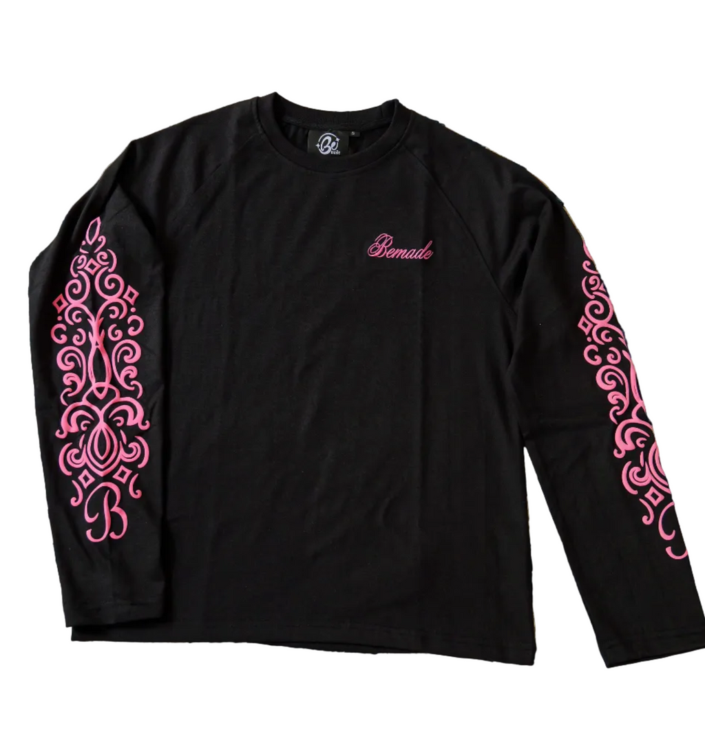 Black & pink longsleeve