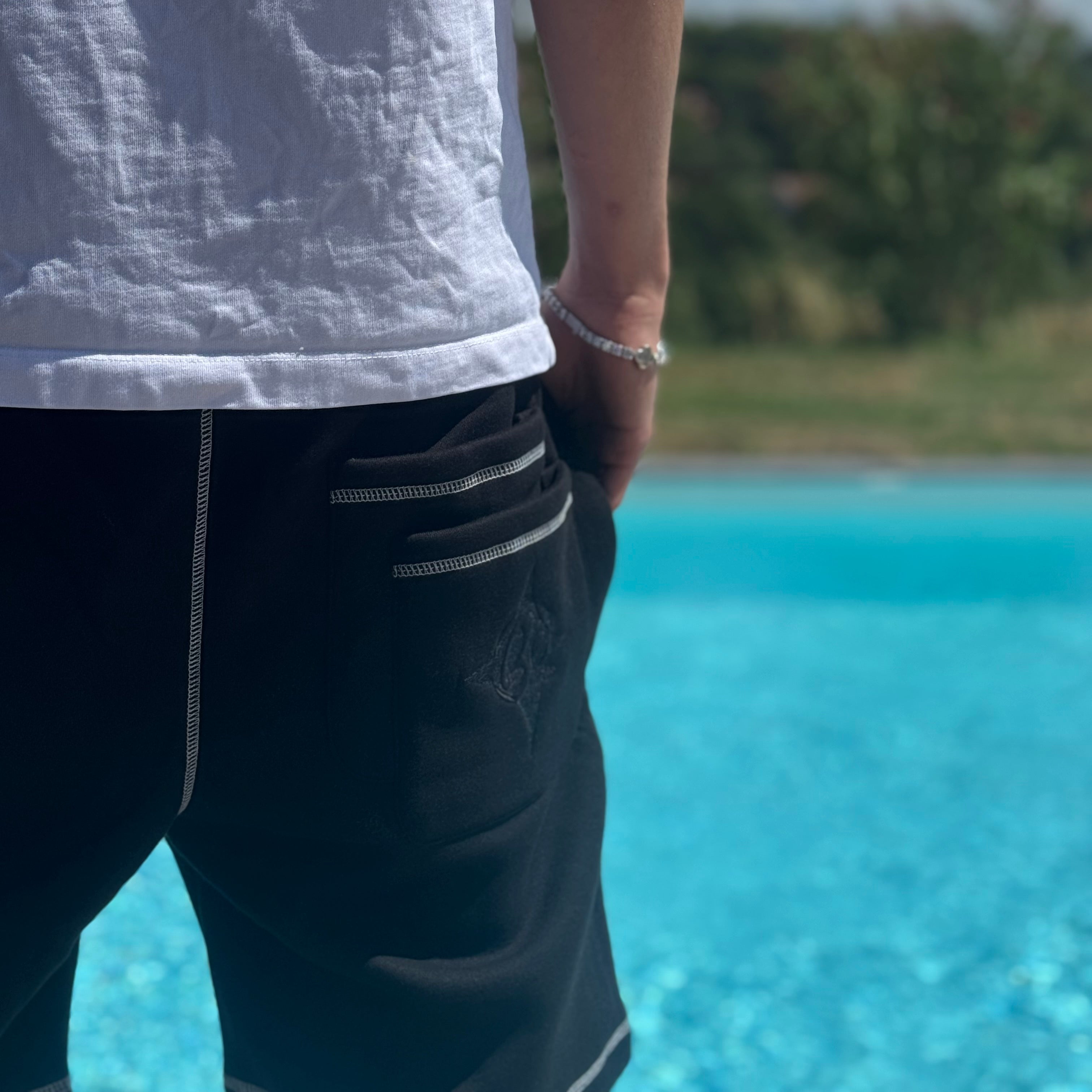 Black shorts