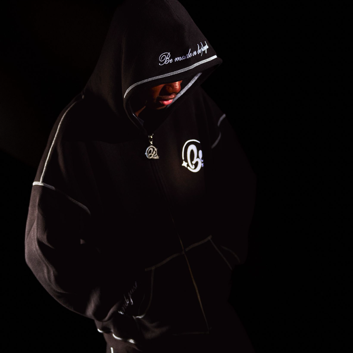 Bemade black hoodie