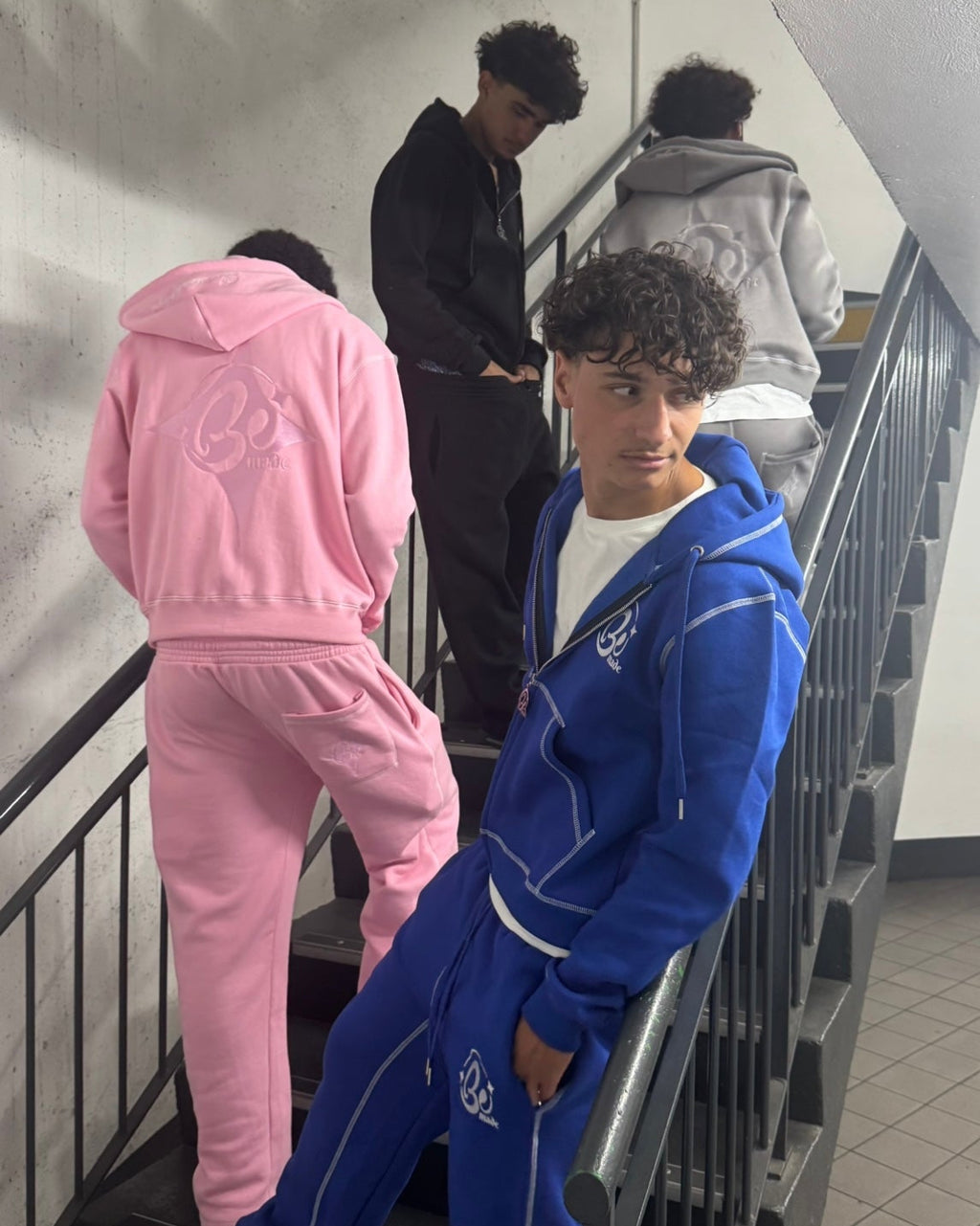 BeMade pink joggers